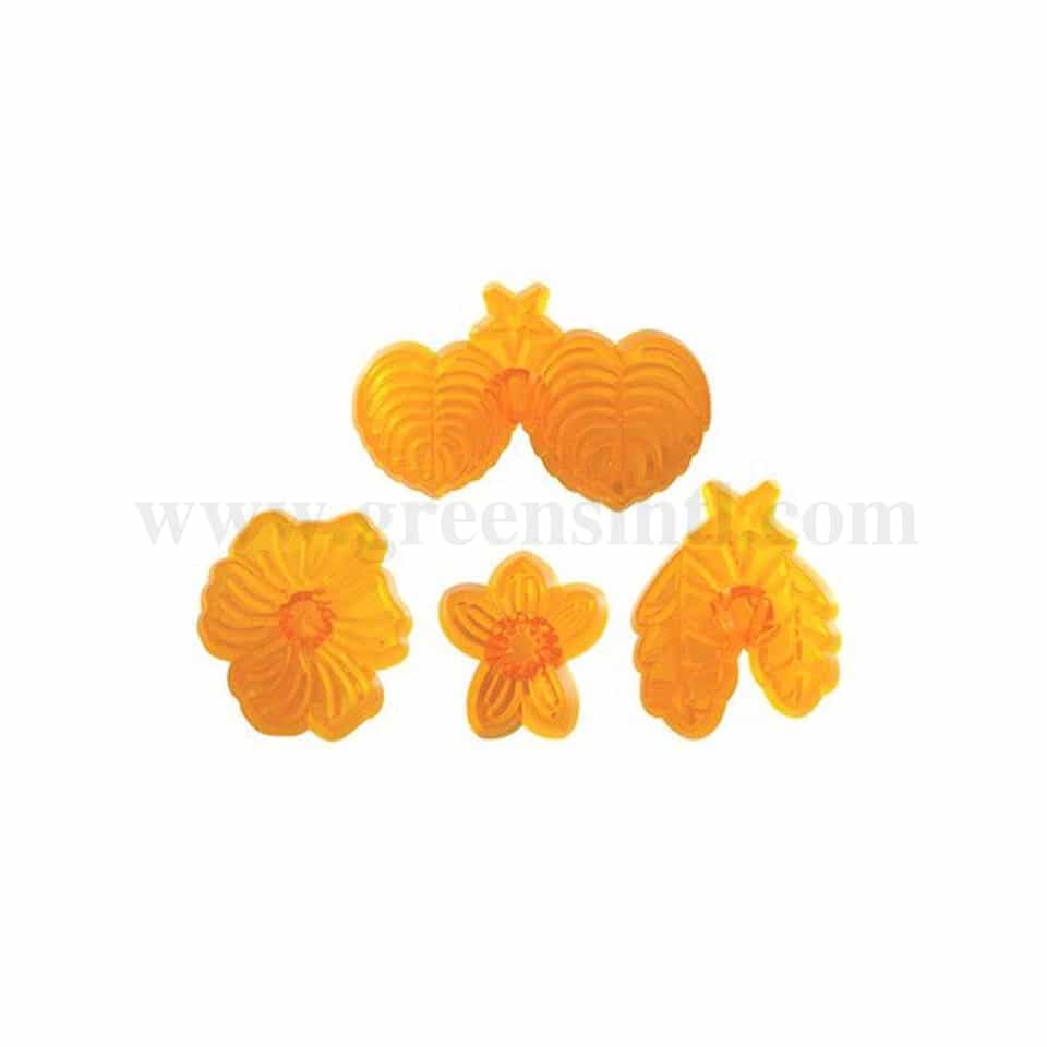 JEM Floral Cutters - Pansy & Violet Set of 4