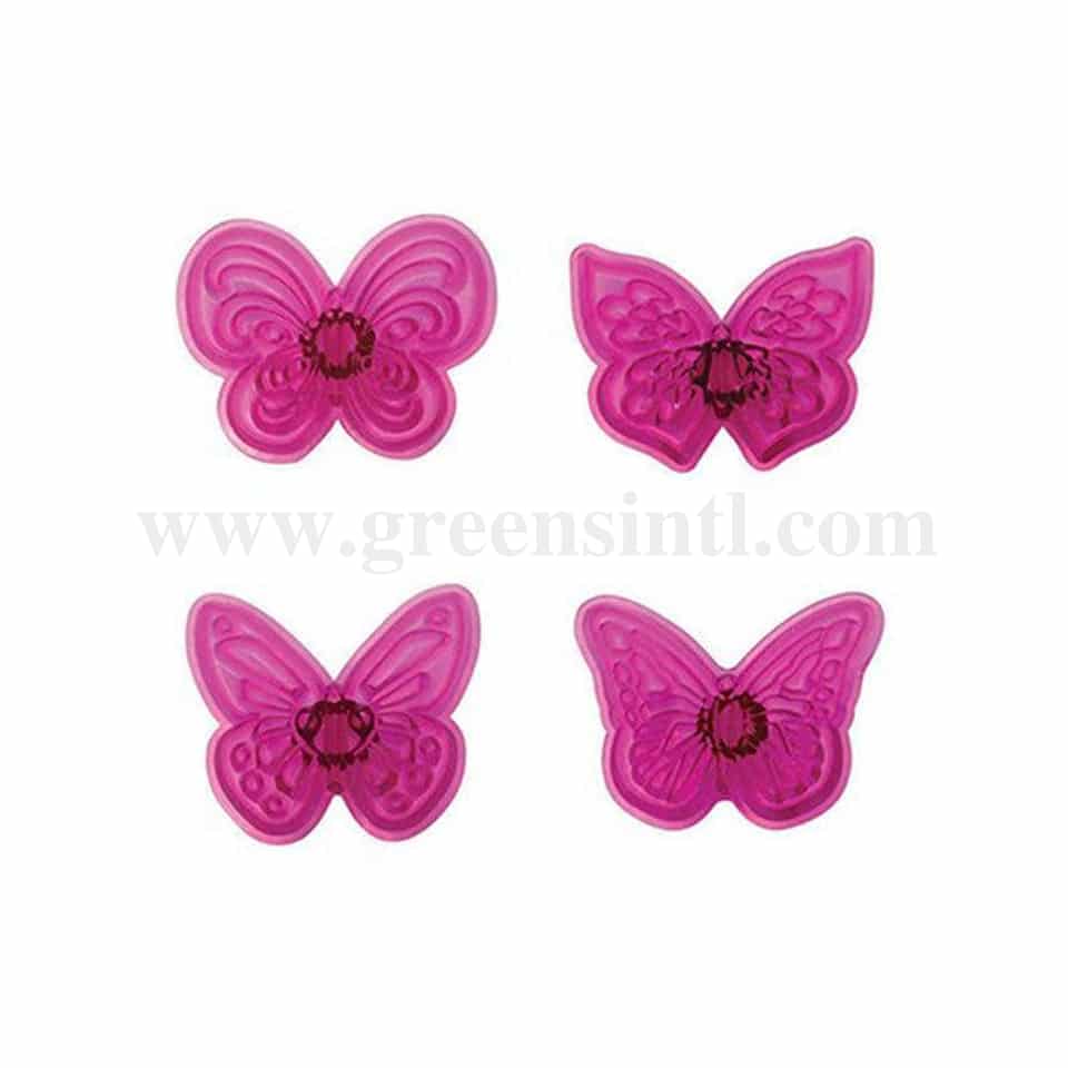 JEM Novelty Cutters - Lacy Butterflies Set of 4