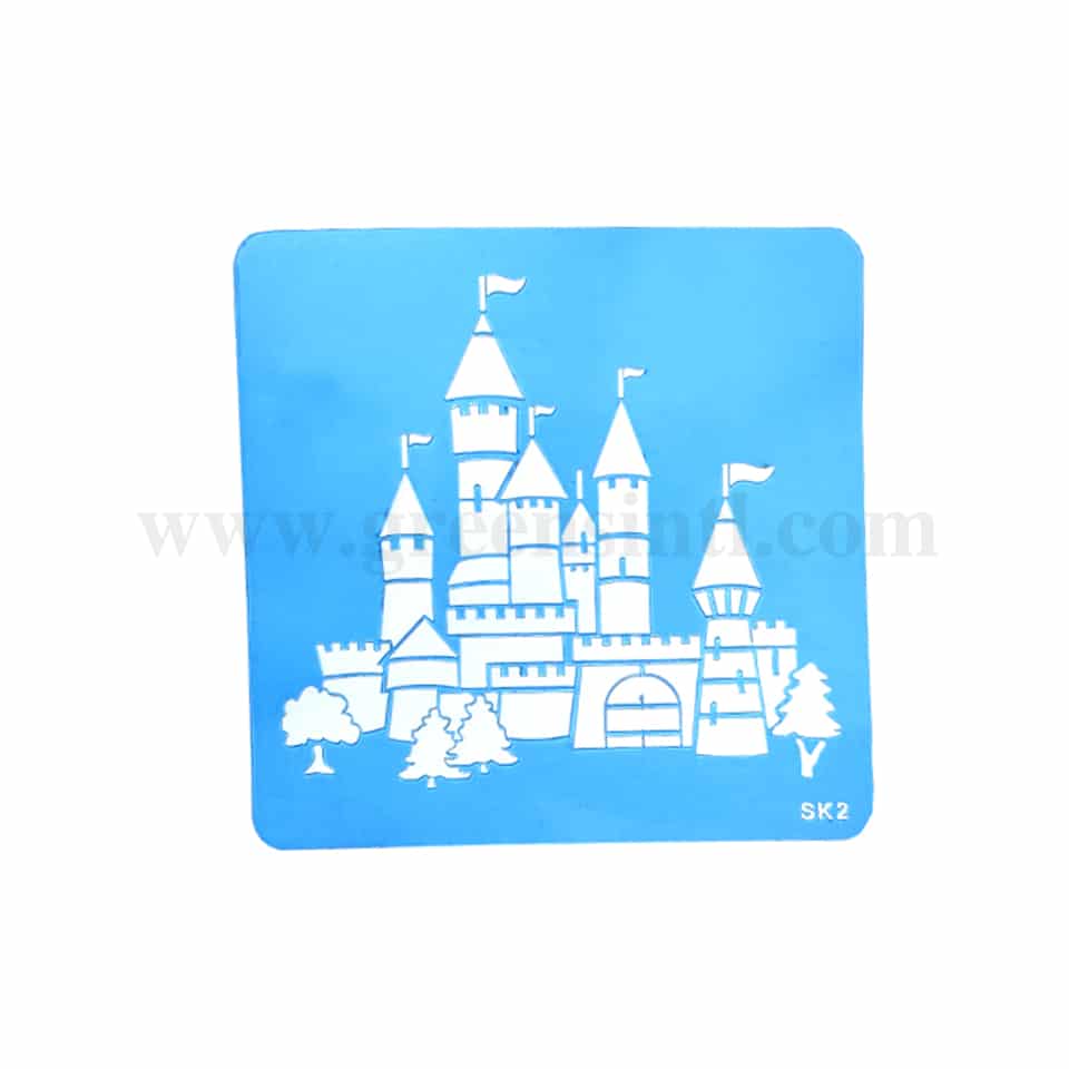 JEM Stencil Fairy Castle 140x145mm