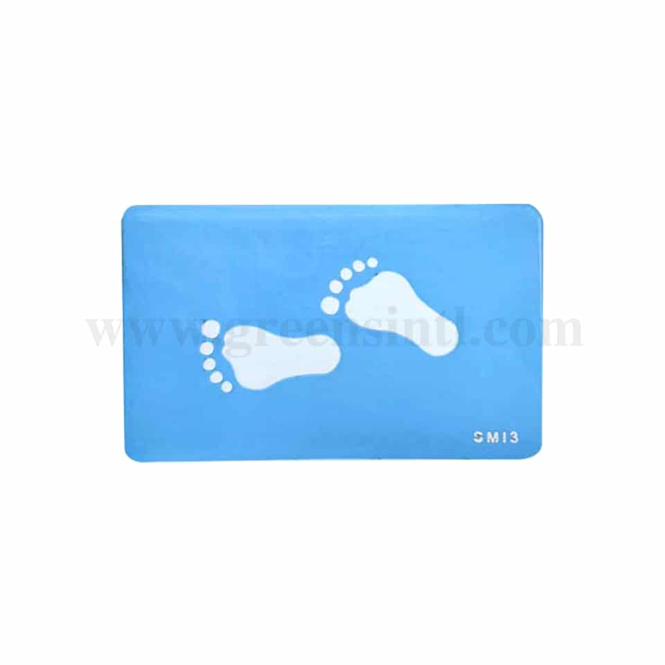 JEM Stencil Foot Prints 50 mm x 25 mm