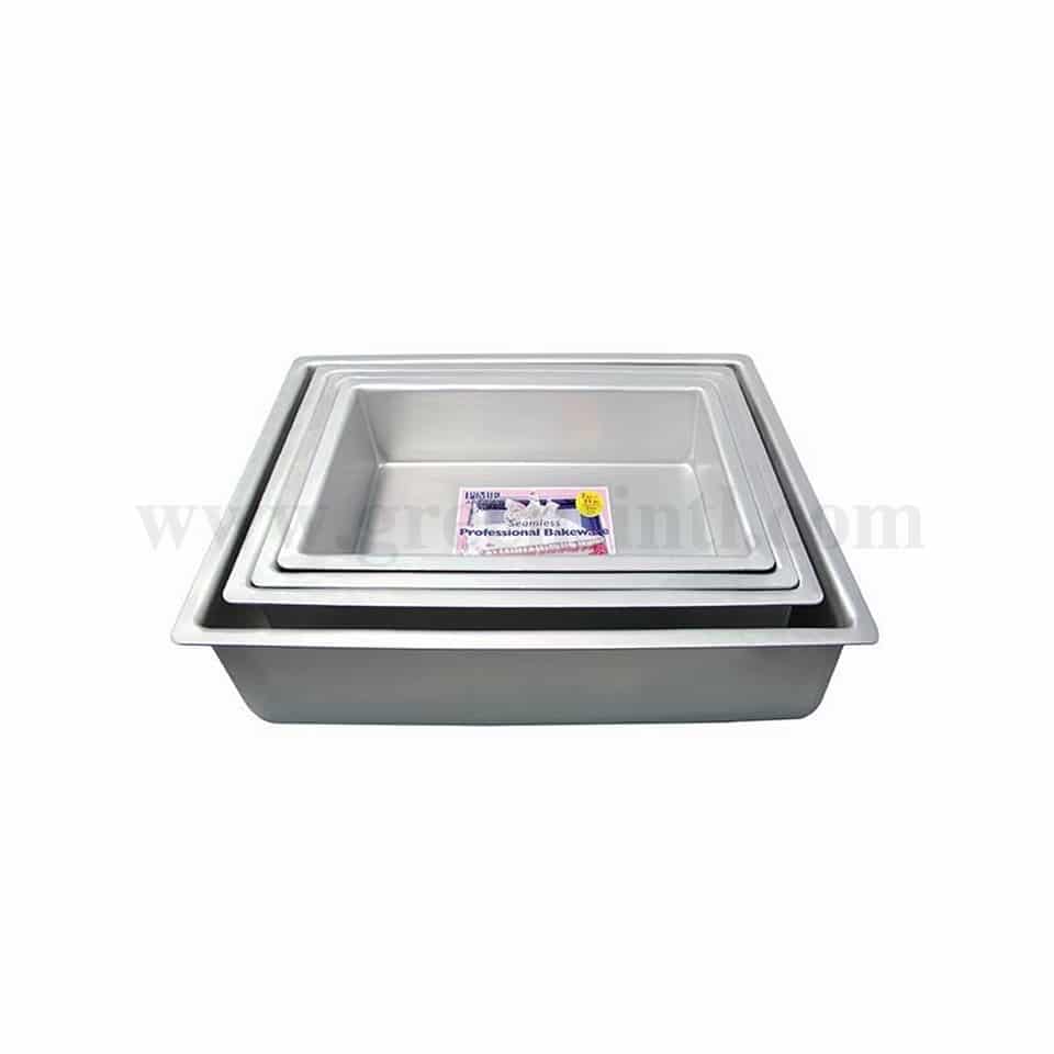 PME Oblong Cake Pan 177 x 279 x 76mm / 7 x 11 x 3 Inch