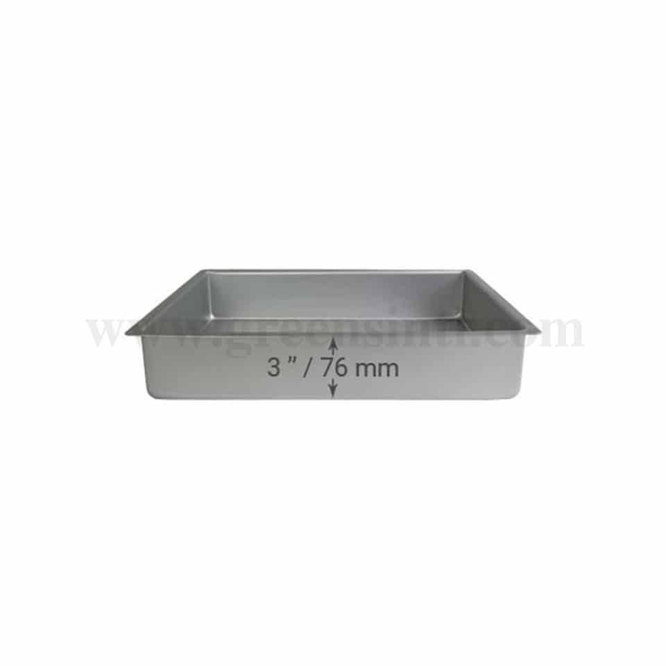 PME Oblong Cake Pan 304 x 381 x 50mm / 12 x 15 x 3 Inch