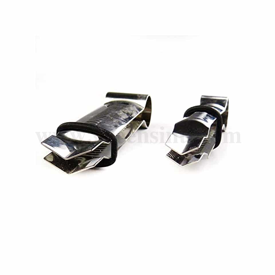 PME Crimper - Closed Vee Plain Set of 2 13 x 19mm