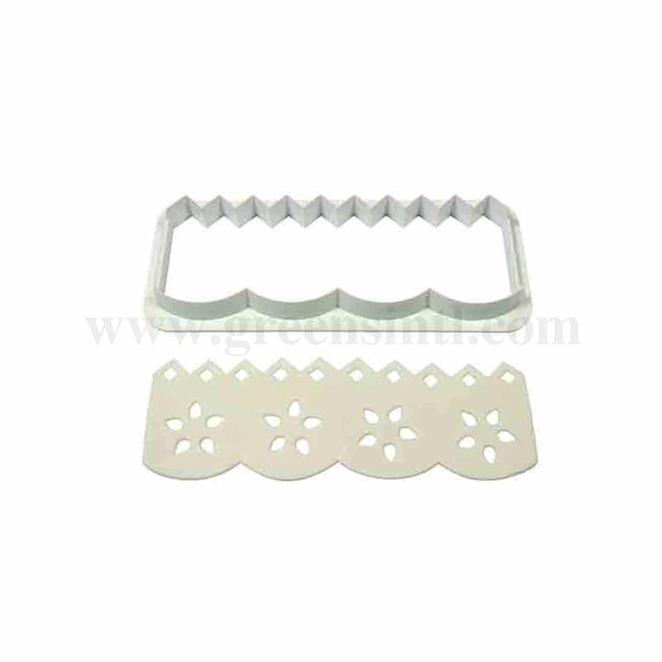 PME Broderie Cutters - Straight Frill 139 x 51mm