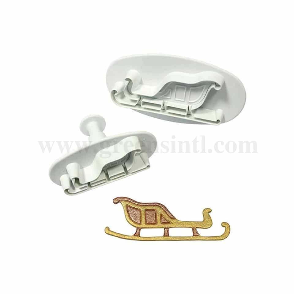 PME Novelty Plunger Cutter - S/M Sleigh Set of 2