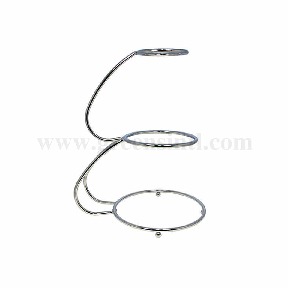 PME Cake Stand - Swan Shape Chrome Plated 3 Tier