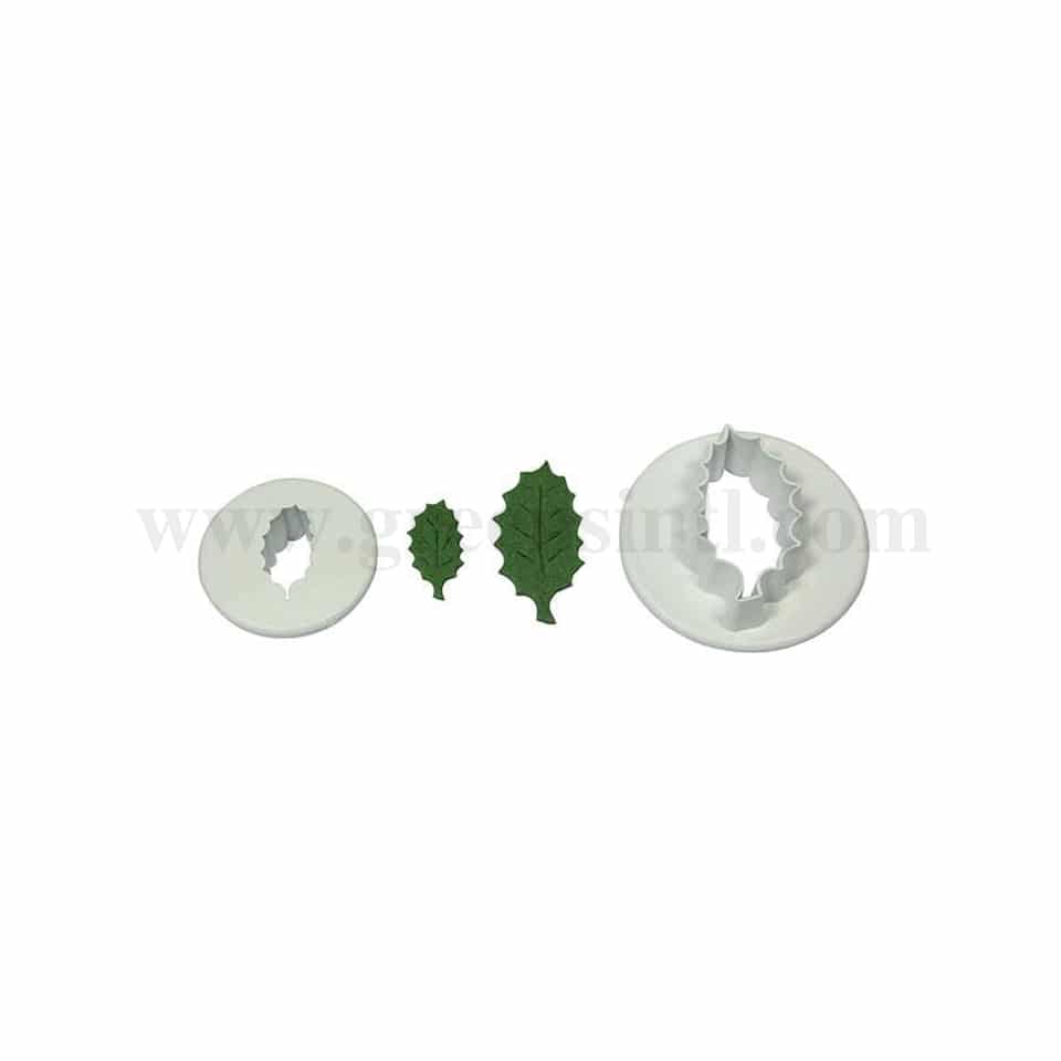 PME Floral Cutters - Small Holly Leaf 23mm