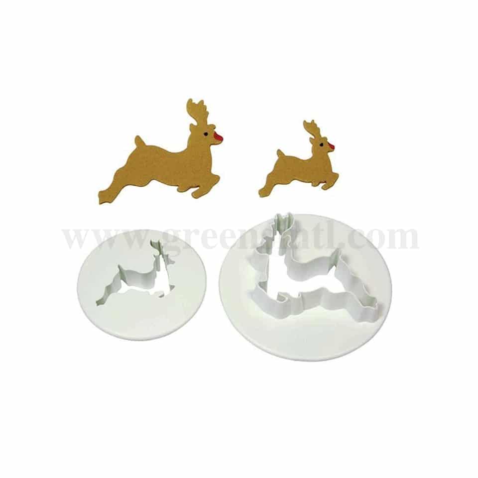 PME Plastic Cutters - Medium Reindeer 40mm