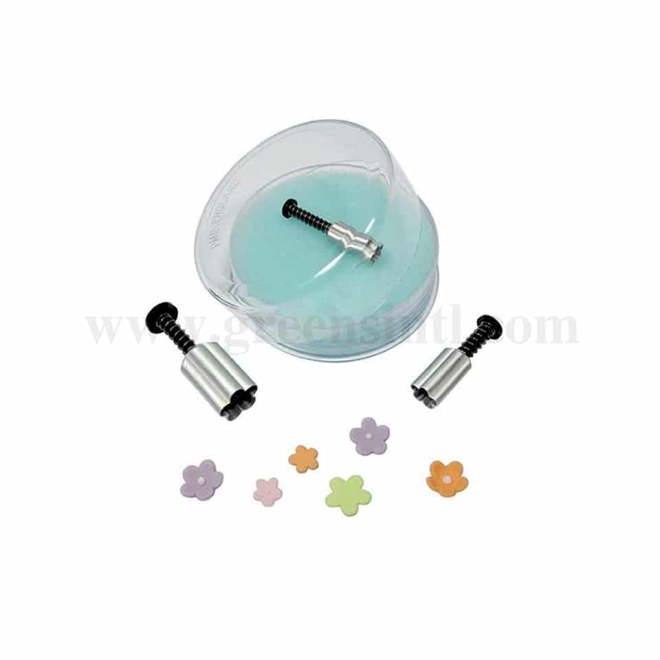 PME Floral Plunger Cutters - Medium Blossom Forget Me Not 10mm