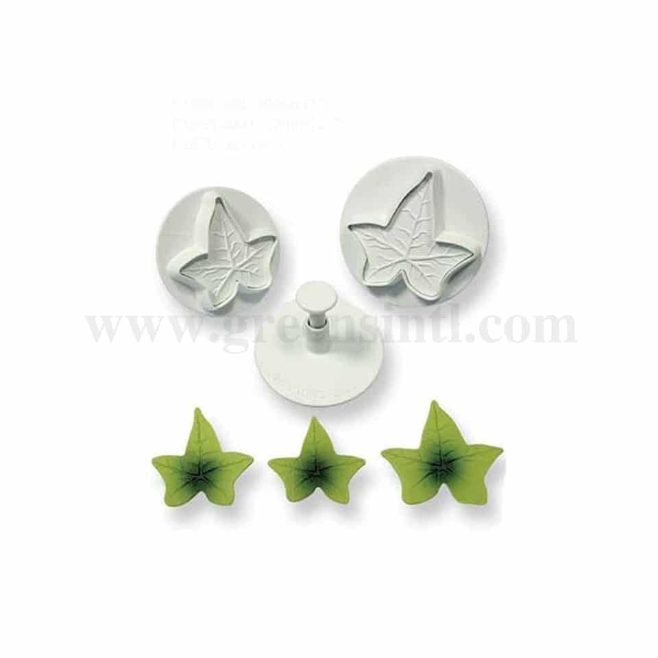 PME Foliage Plunger Cutters - XL Veined Ivy Leaf 43mm