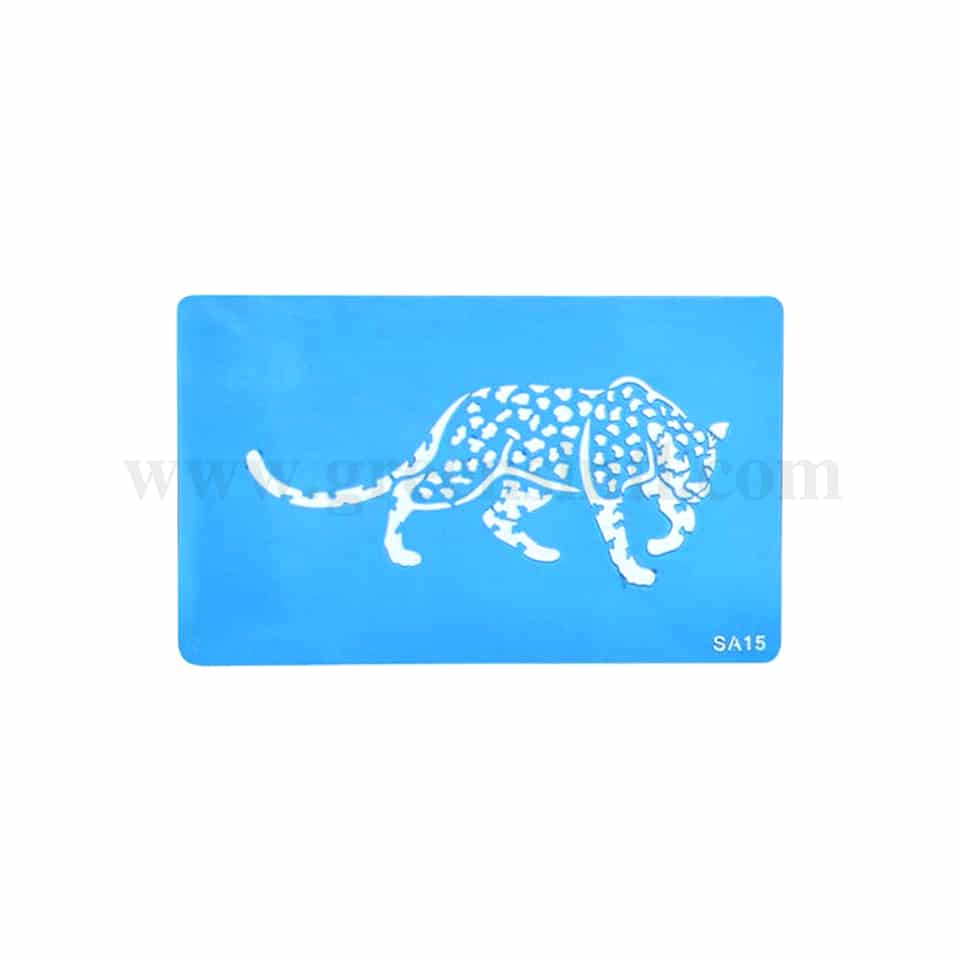 JEM Stencil Leopard Full Body 120 mm x 60 mm