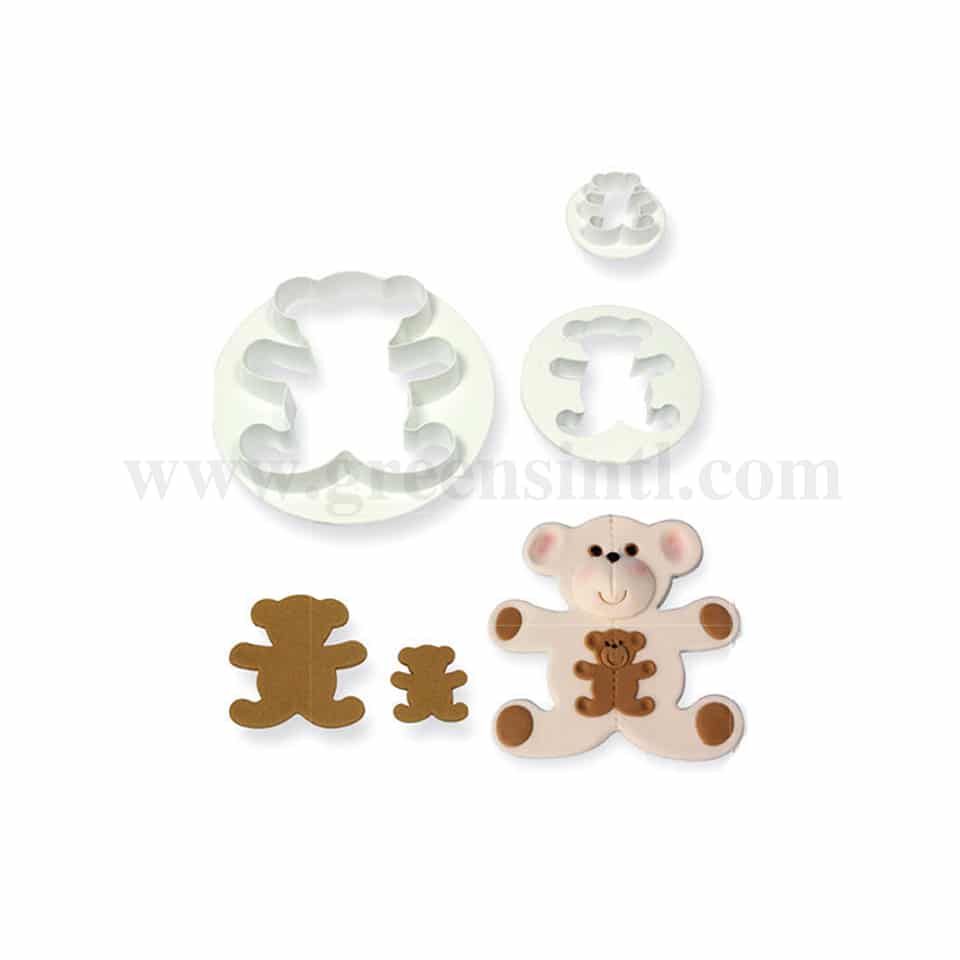 PME Plastic Cutters - Large Teddy Bear 75mm