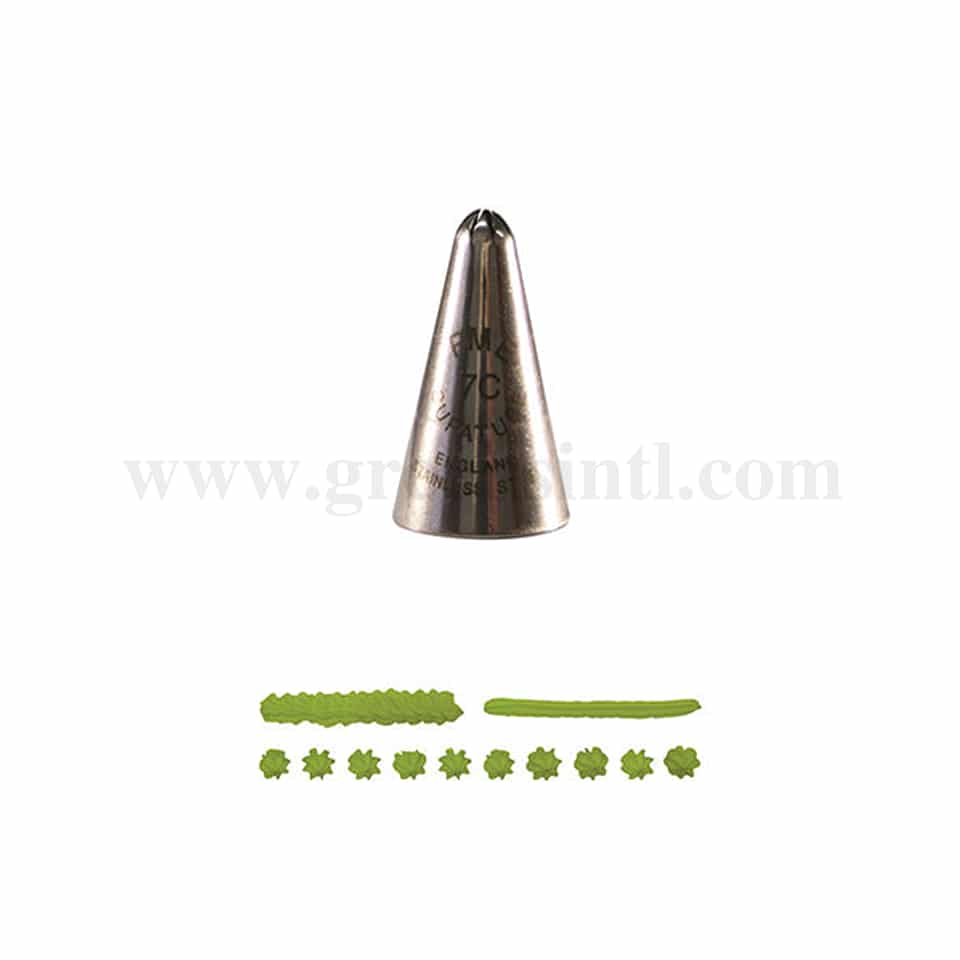 PME Nozzles, Loose - No. 7 Large Star Closed