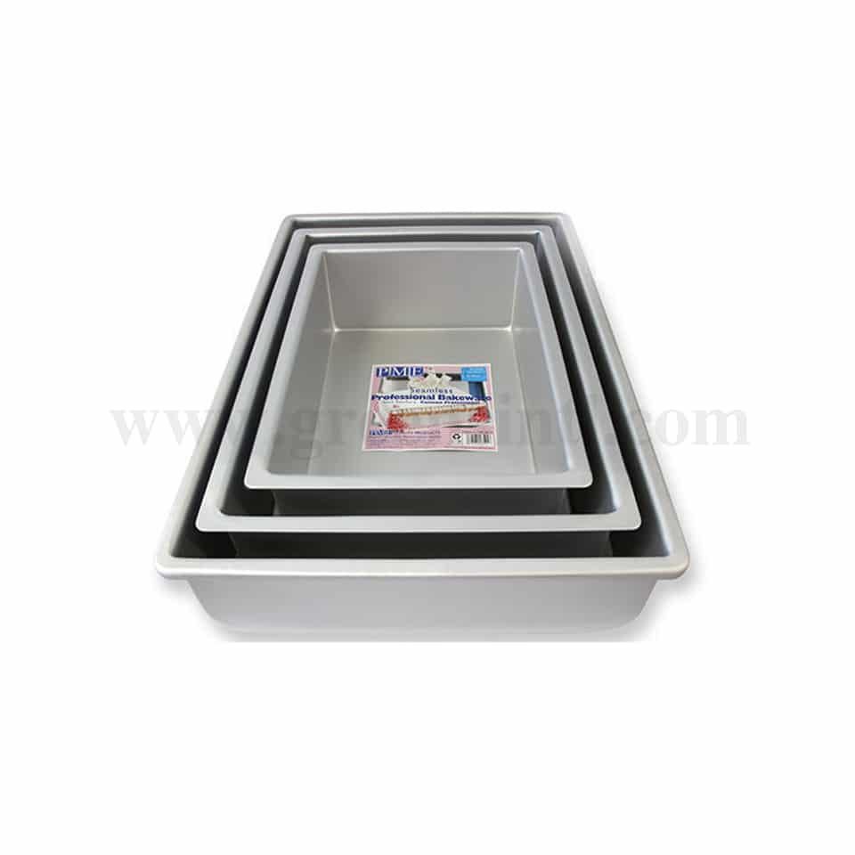 PME Oblong Cake Pan 228 x 279 x 101mm / 9 x 12 x 4 Inch