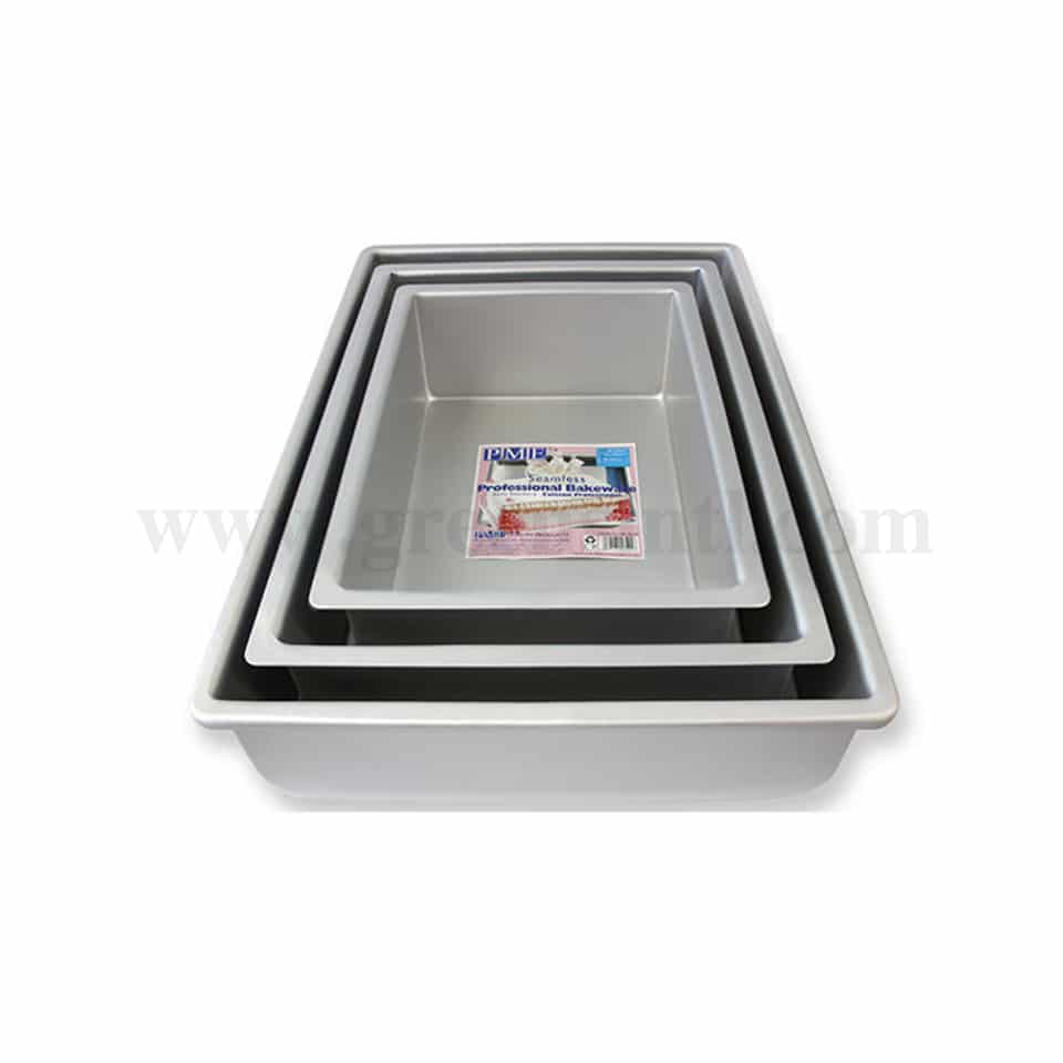 PME Oblong Cake Pan 177 x 279 x 101mm / 7 x 11 x 4 Inch