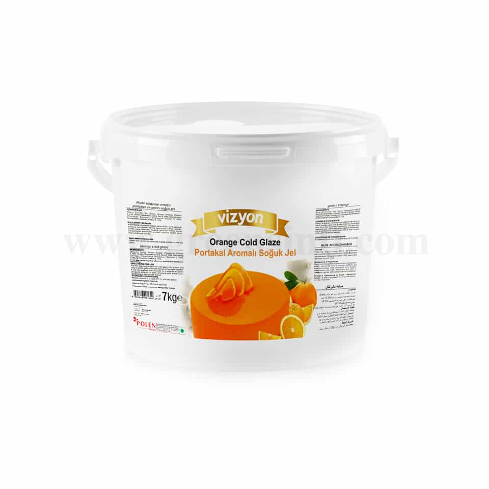 VIZYON Orange Cold Glaze 7 Kg