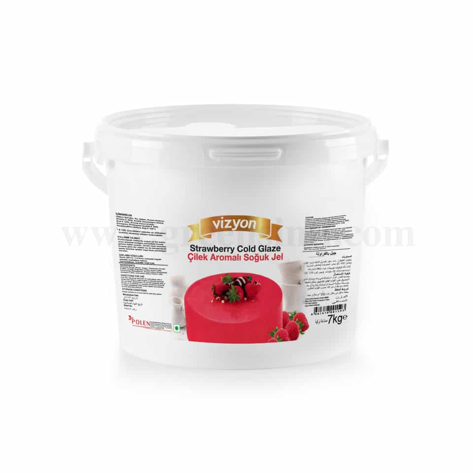 VIZYON Strawberry Cold Glaze 7 Kg