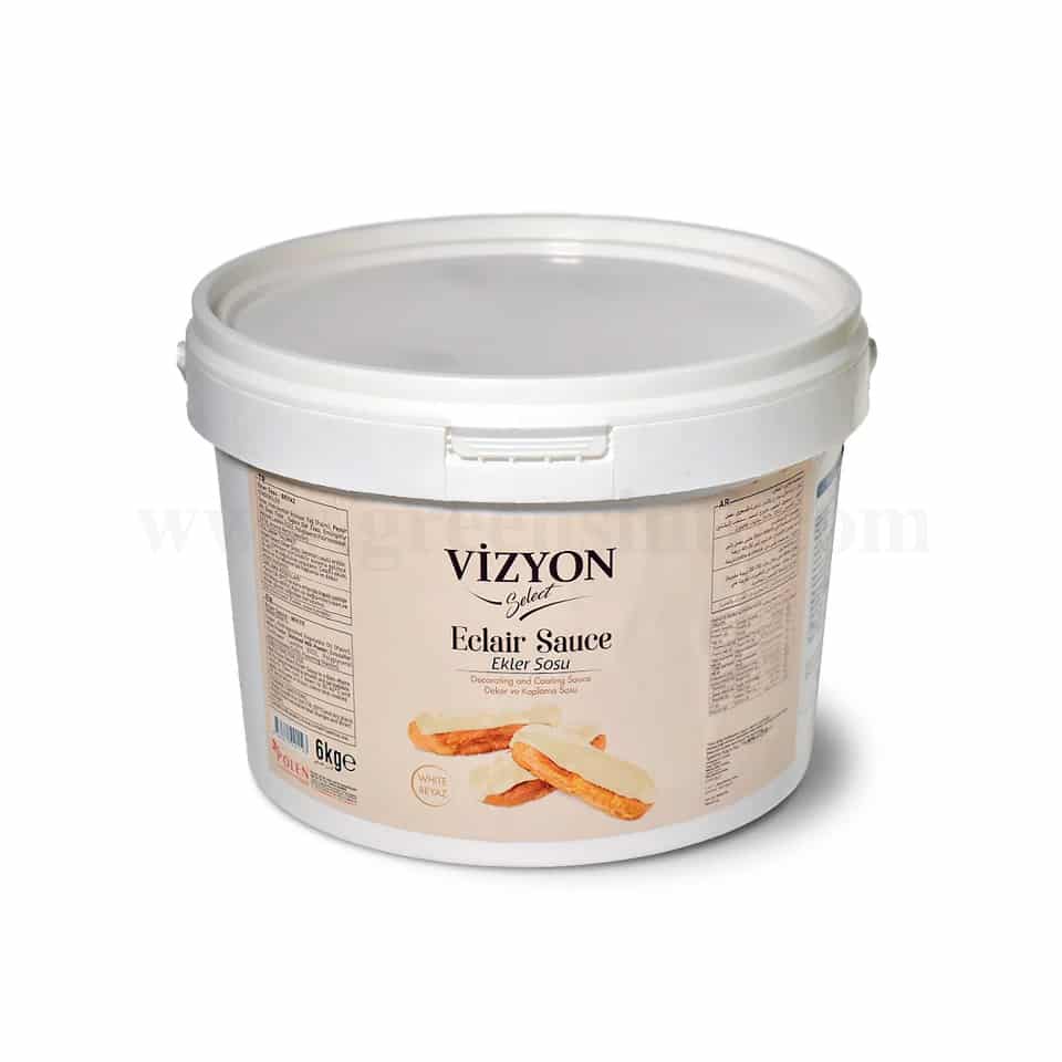 VIZYON White Eclair Sauce 6 Kg