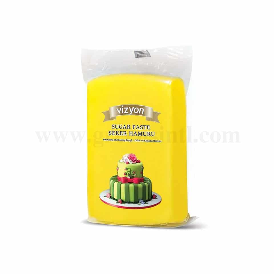 VIZYON Yellow Sugarpaste 1 kg