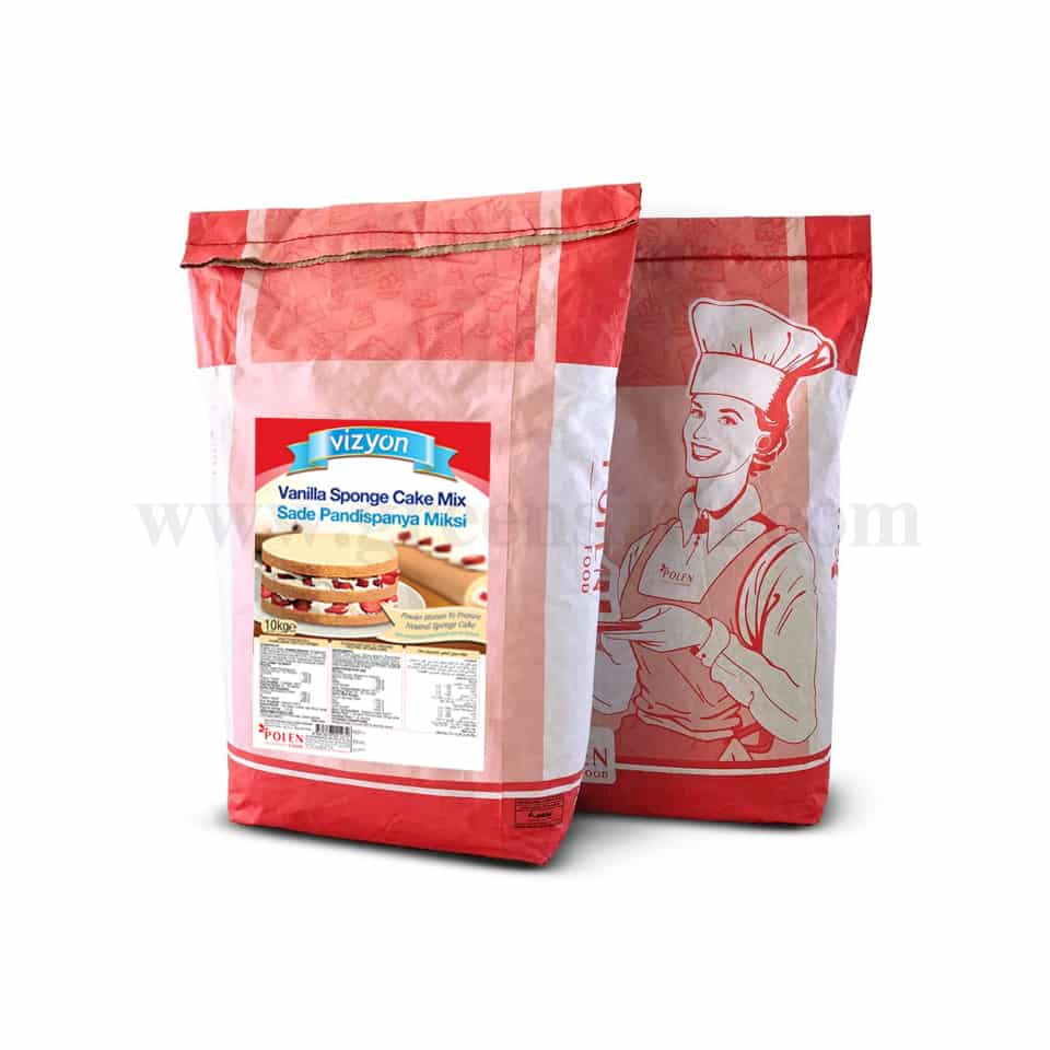 VIZYON Neutral Sponge Cake Mix (Vanilla) 10 Kg