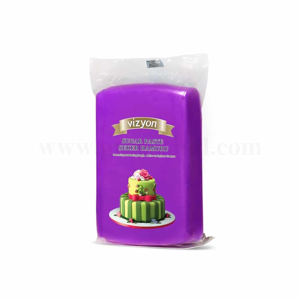 VIZYON Dark Magenta Sugarpaste 1kg