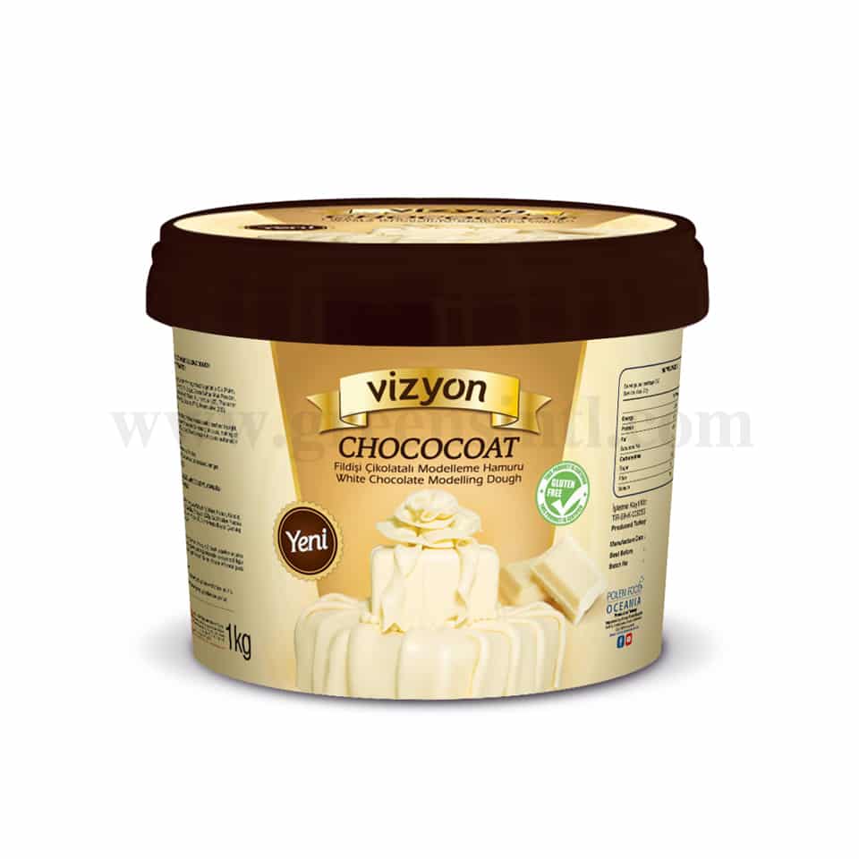 VIZYON White Chocolate Modelling Paste 1kg
