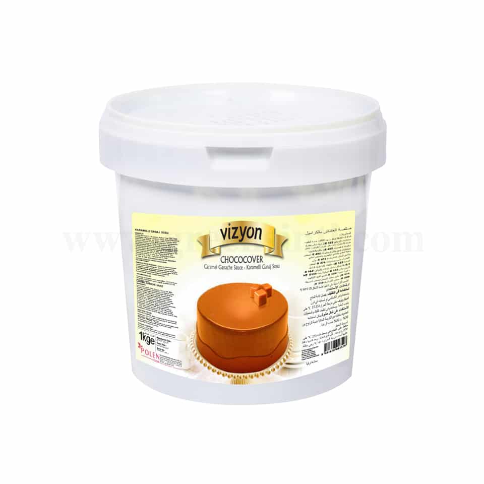 VIZYON Chococover Caramel Ganache Sauce 1 Kg