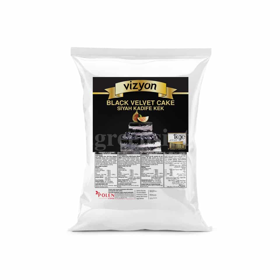 VIZYON Black Velvet Cake Mix 1 Kg