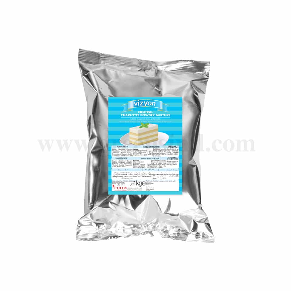Vizyon Neutral Charlotte Powder (Vanilla) 1 Kg