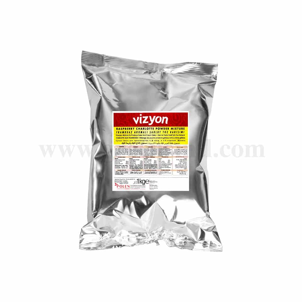VIZYON Raspberry Charlotte Powder 1 Kg