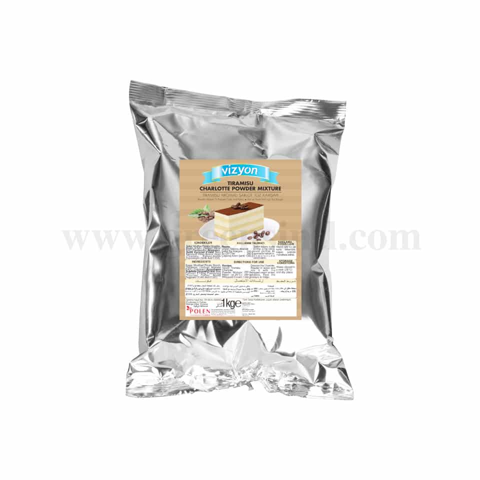 VIZYON Tiramisu Charlotte Powder 1kg