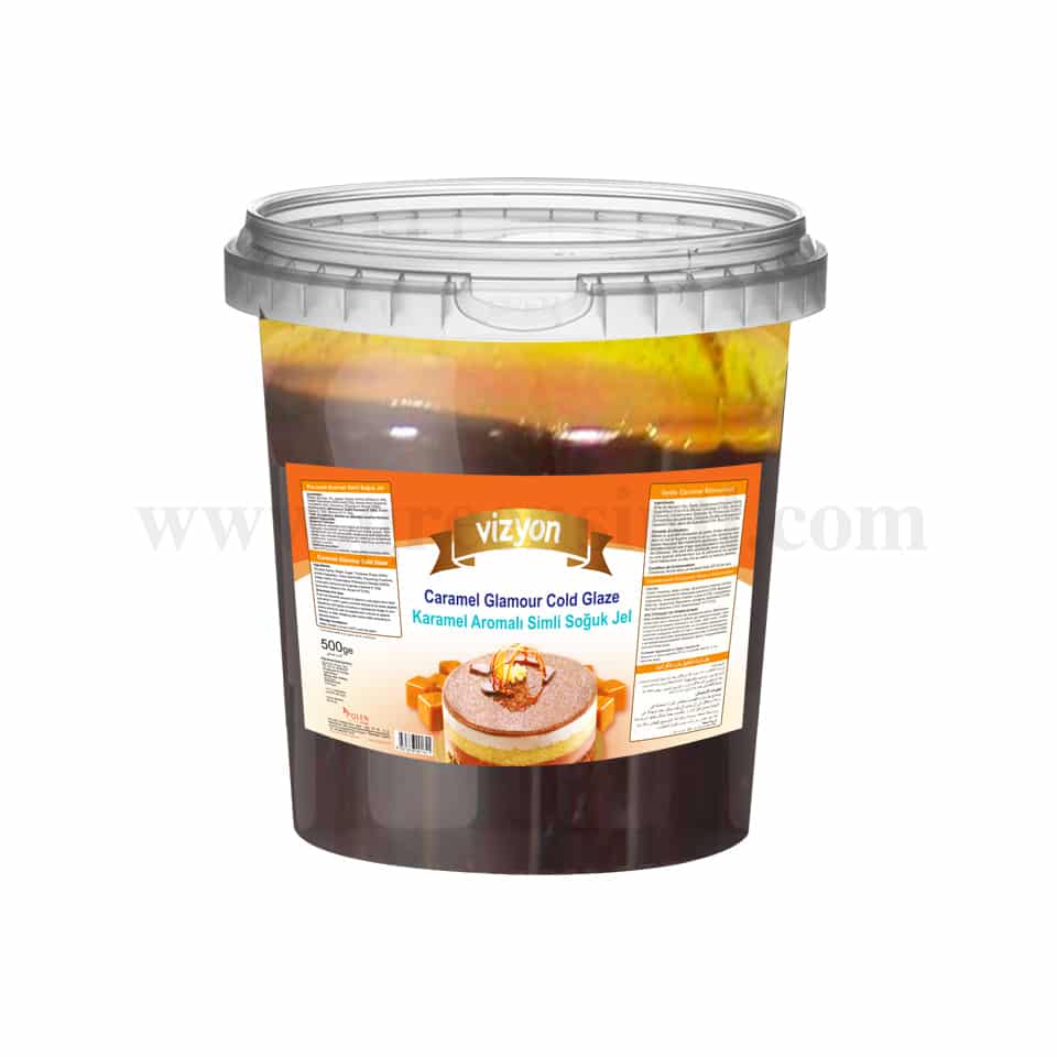 VIZYON Caramel Glamour Cold Glaze 500 g