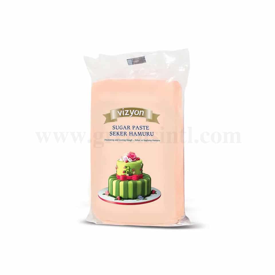 VIZYON Light Salmon Sugarpaste 1 kg