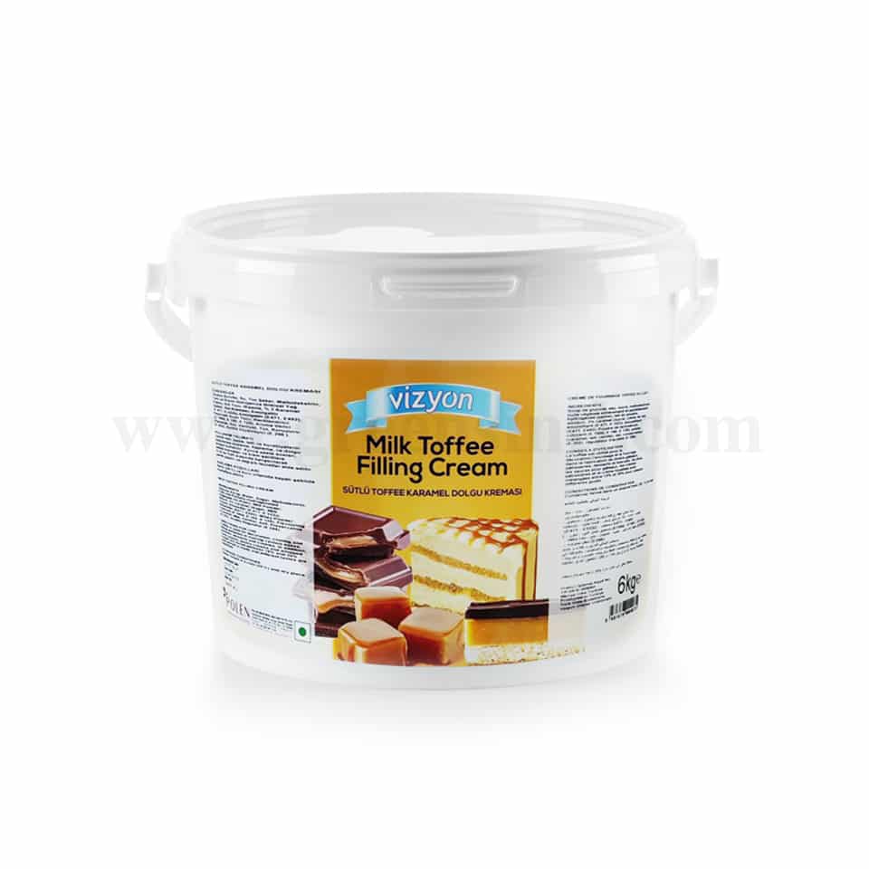 VIZYON Milk Toffee Filling Cream 6 Kg