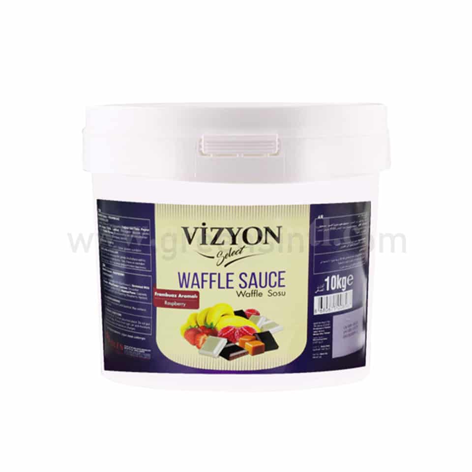 VIZYON Raspberry Waffle Sauce 10 Kg