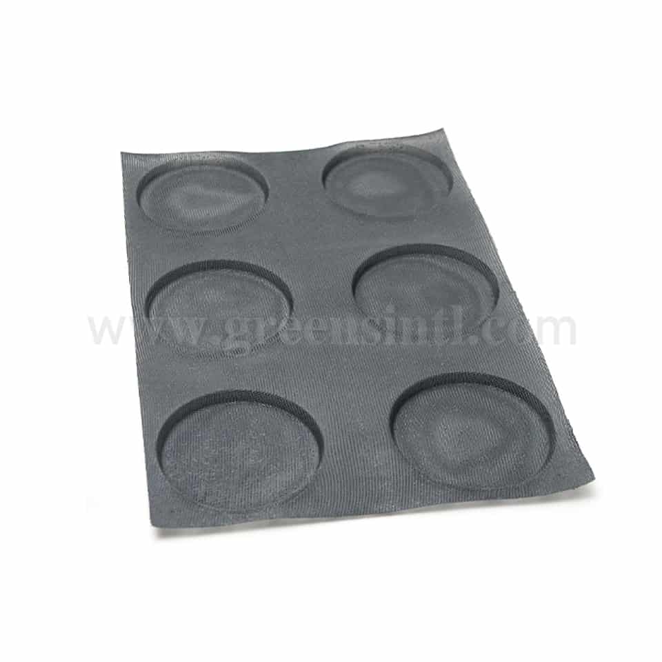 MAE Hamburgers Mould 6 Indents 147×12 mm-11022-