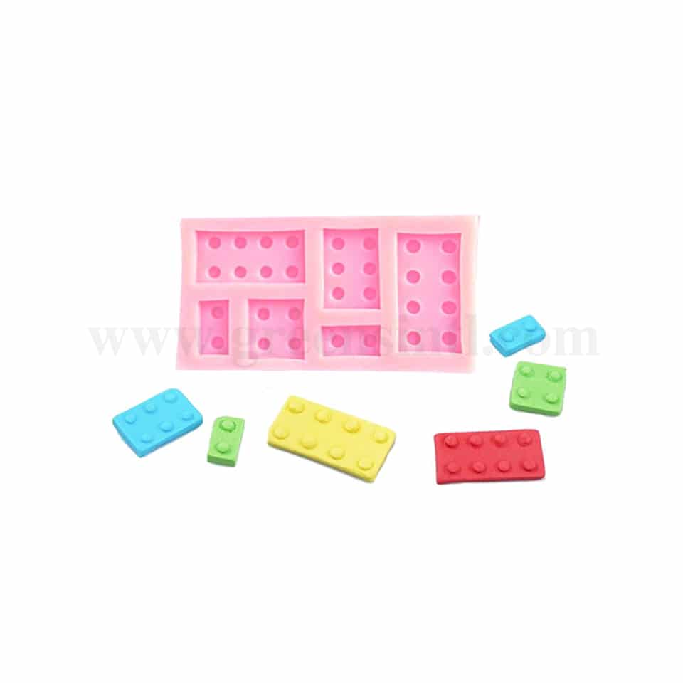 GREENS Silicone Mould Lego Blocks 110 x 60 mm