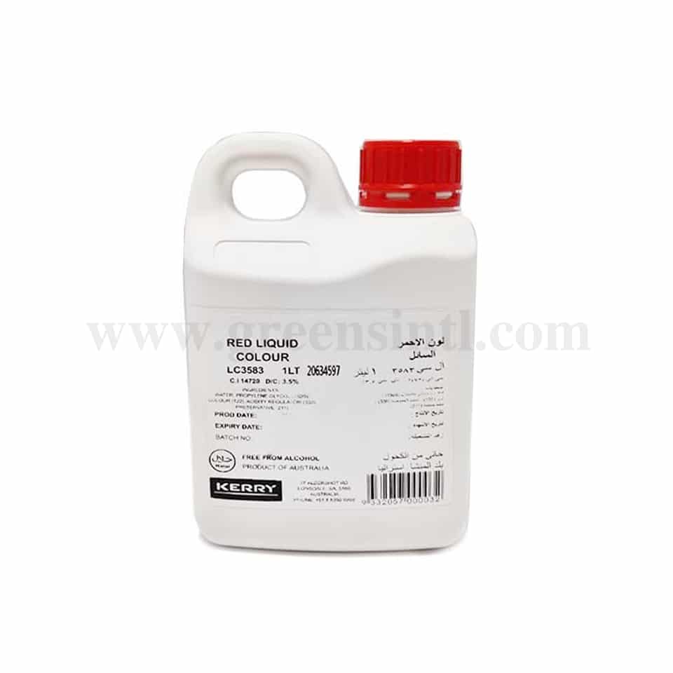 KERRY Food Color Red Brown 1 L