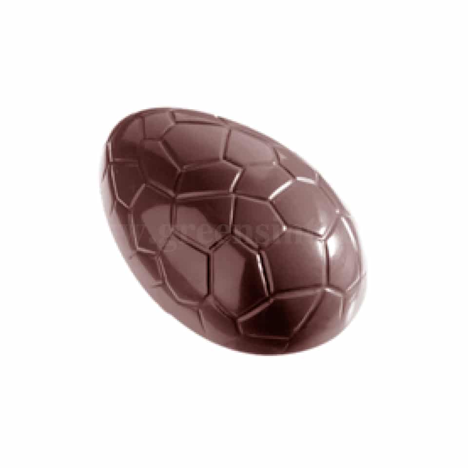 CHOCOLATE WORLD Chocolate Mould Egg Croco 150x100xh50 mm
