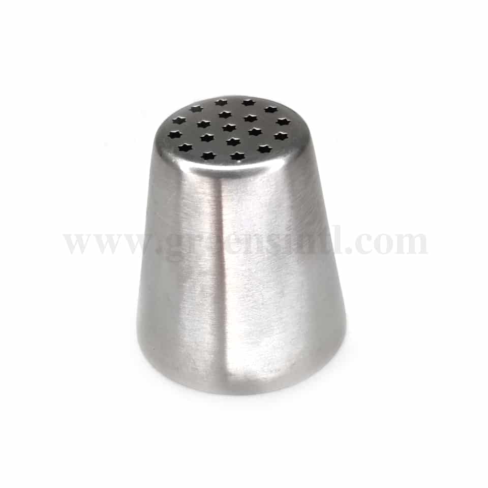 GREENS CHOICE Russian Tip Nozzle Stars Top D 24mm, Bottom D 35mm Height 42mm