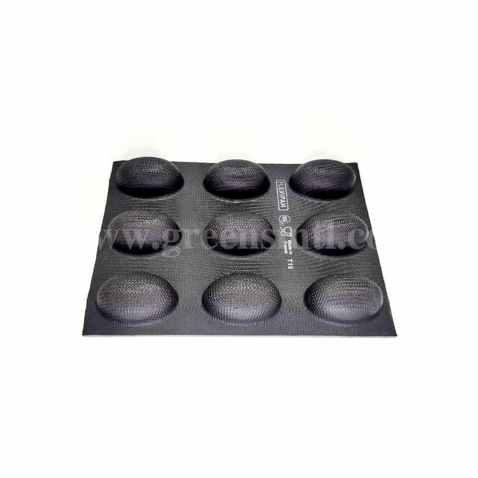 DEMARLE Flexipan Half Oval, 60x25mm, 9 Indents