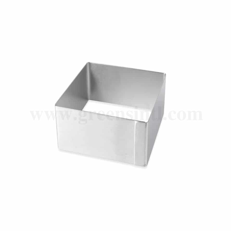 GREENS CHOICE Cake Ring Square L 40 mm x H 30 mm