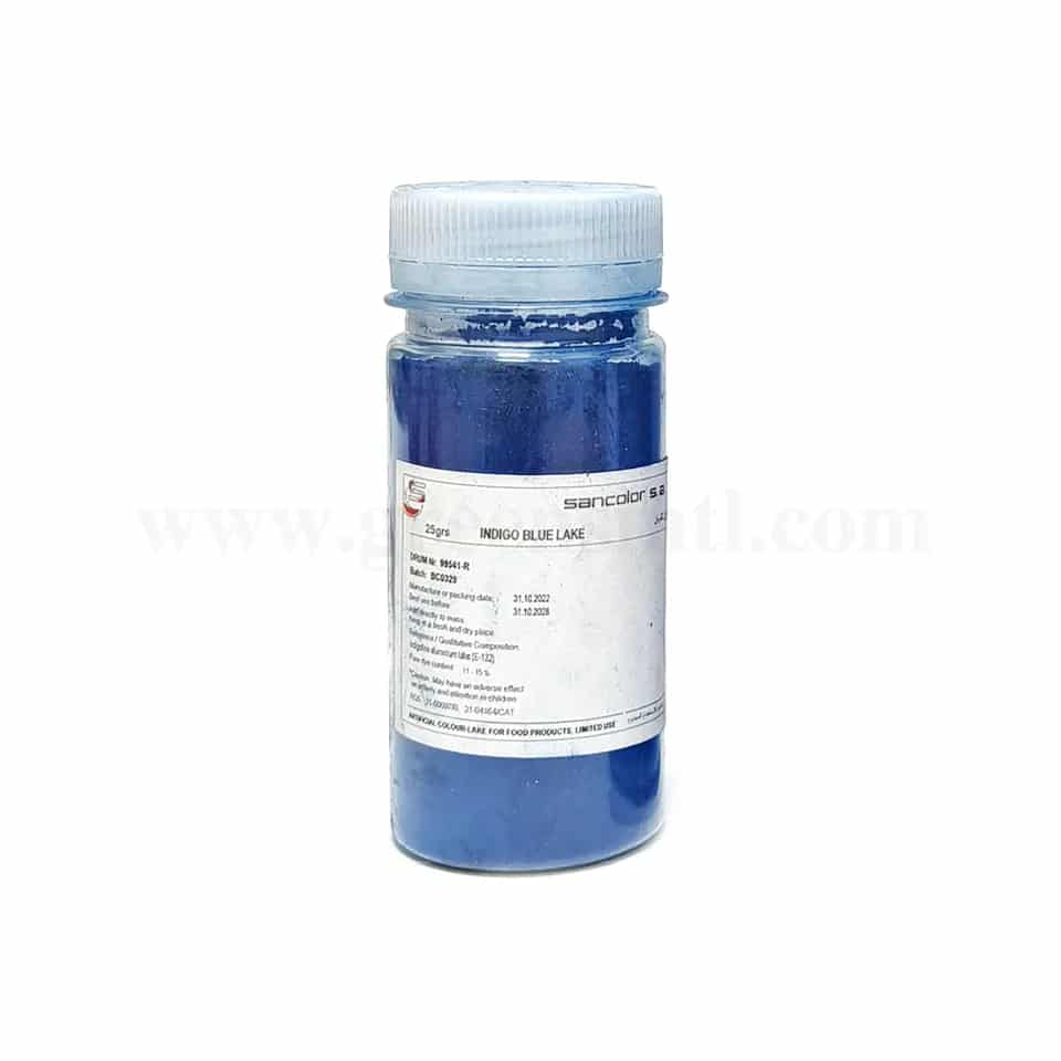 SANCOLOR Chocolate Colour Powder Blue / Indigo Medium Lake 25g