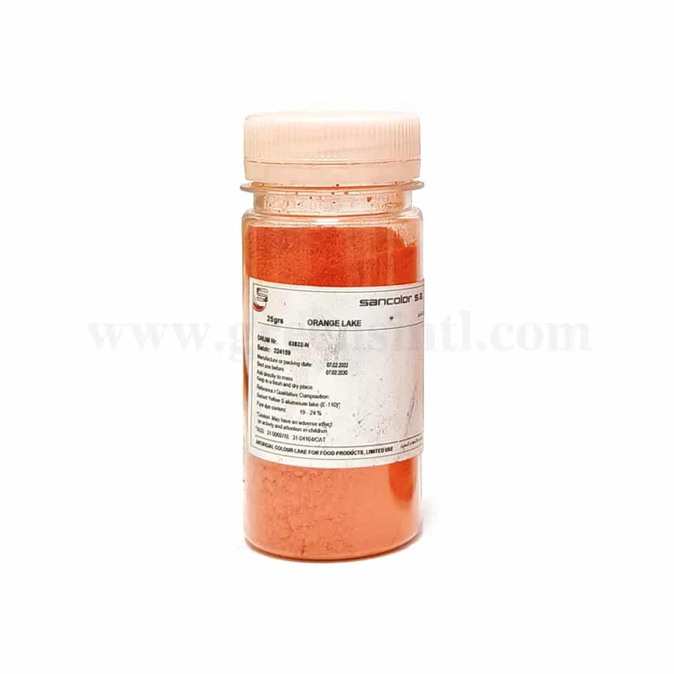 SANCOLOR Chocolate Colour Powder Orange Medium Lake 25g