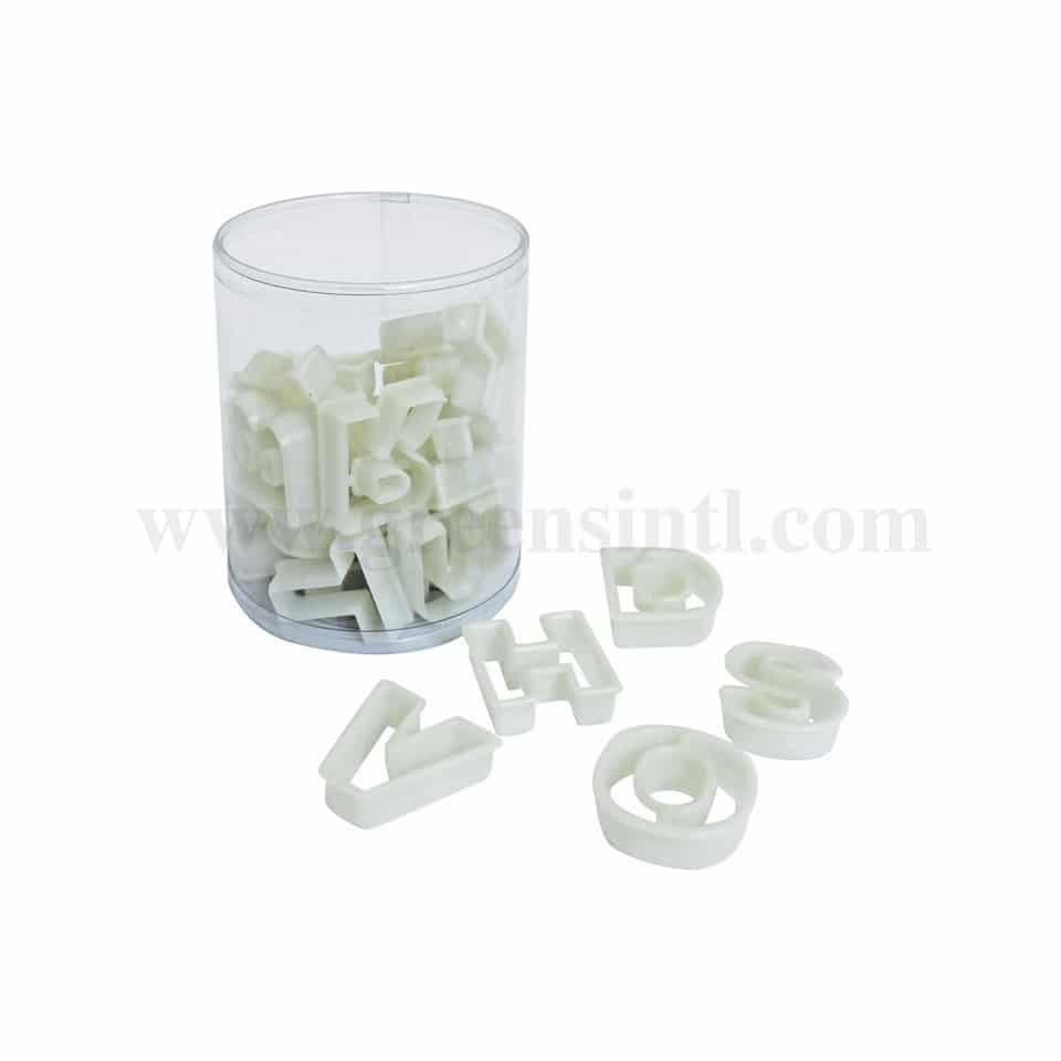 SCHNEIDER Set of Pastry Cutter Alpabet Set of 26