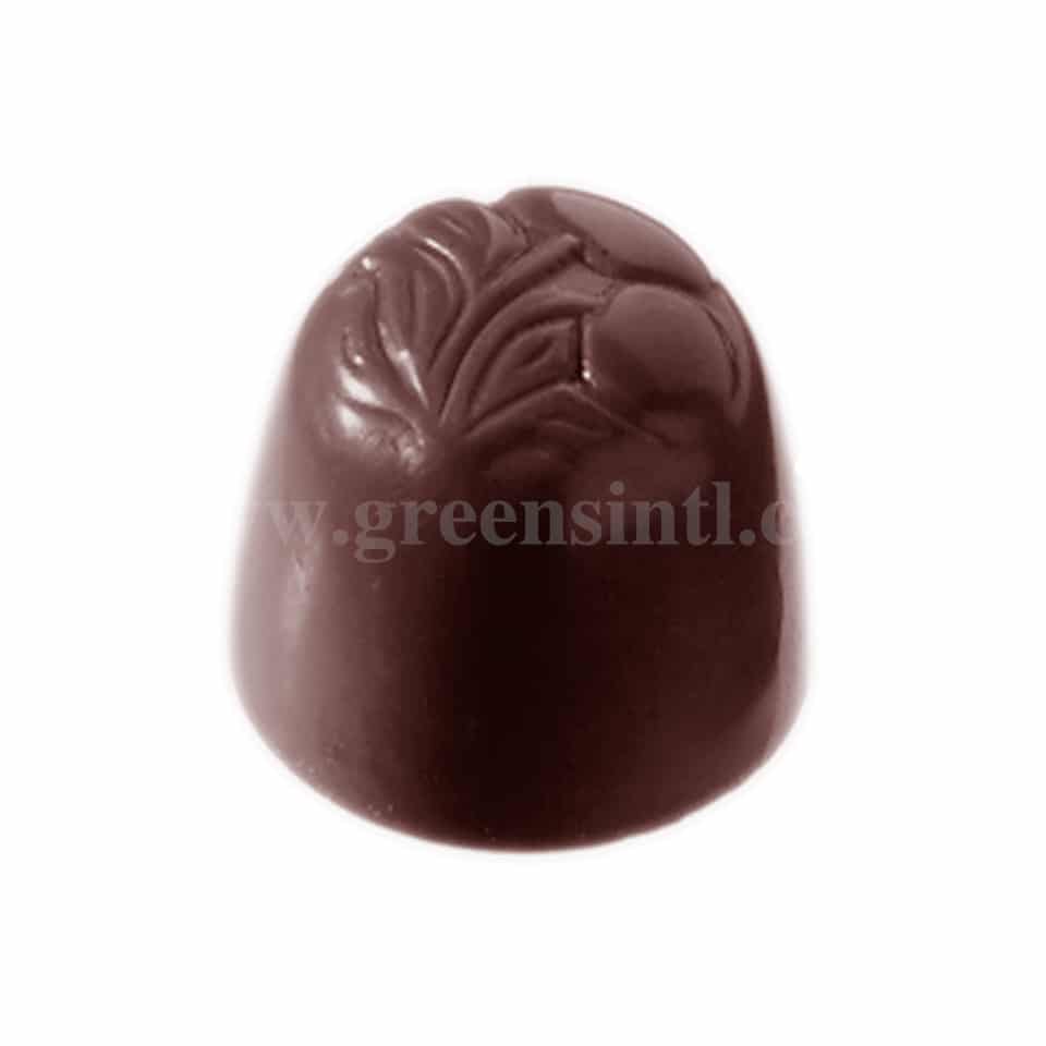 CHOCOLATE WORLD Polycarbonate Chocolate Mould Cherry 30 x 30 x h 22 mm