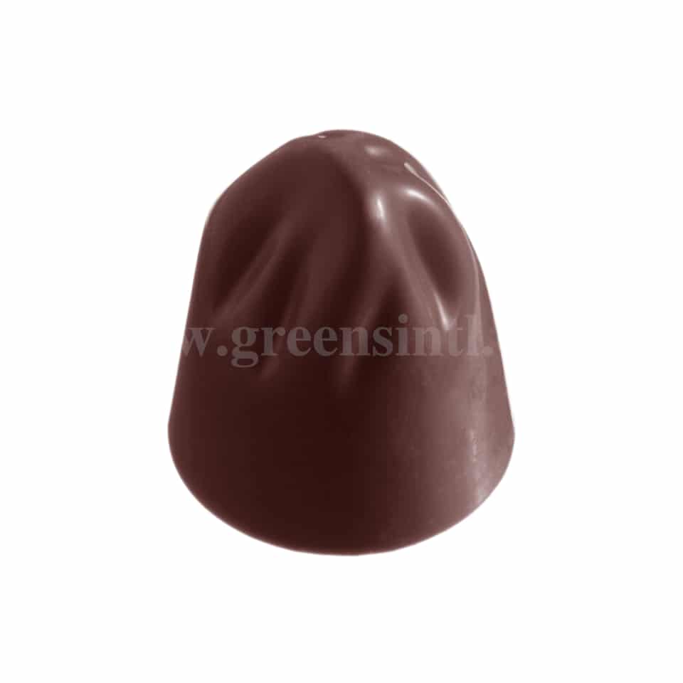 CHOCOLATE WORLD Polycarbonate Chocolate Mould Spitzmountain 30 x 30 x h 33 mm