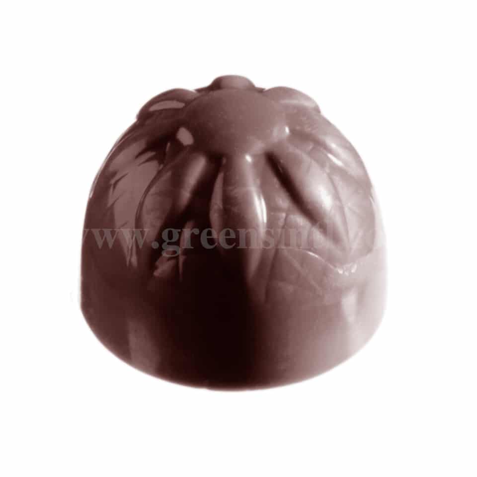 CHOCOLATE WORLD Polycarbonate Chocolate Mould Pudding 35 x 35 x h 25 mm