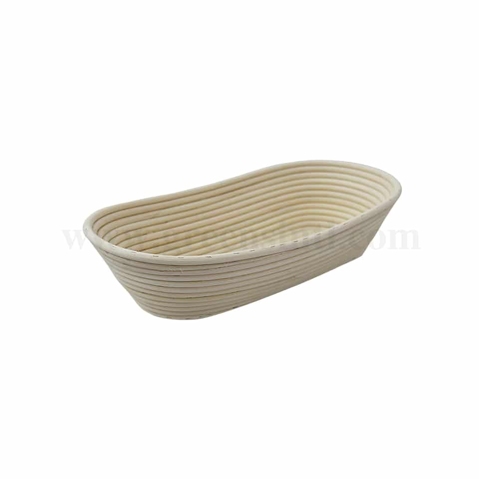 SCHNEIDER Bread Proofing Basket Oval 360 x 200 x h105 mm-2000 g