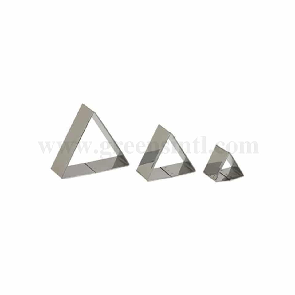 SCHNEIDER Decorating Cookie Cutters Triangle Set of 3